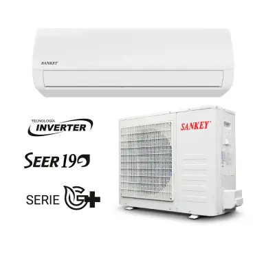 AIRE ACONDICIONADO SPLIT SANKEY INVERTER SERIE G+ 18000BTU SEER19 ES18IDG24